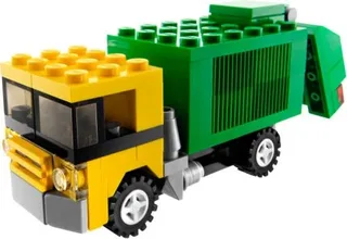 LEGO 20011-1 Garbage Truck — 74 pieces, released 2009