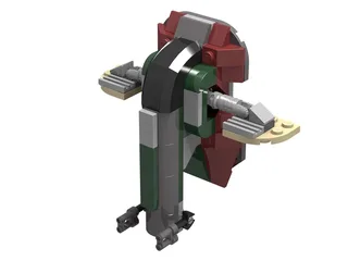 LEGO 20019-1 Slave I — 76 pieces, released 2011