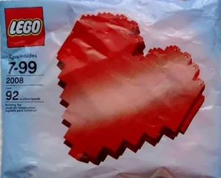 LEGO 2008-1 Heart 2008 — 92 pieces, released 2008