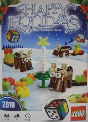 Happy Holidays - The Christmas Game - LEGO Set 2010-2 - 2010
