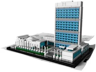 LEGO 21018-1 United Nations Headquarters — 597 pieces, Architecture theme