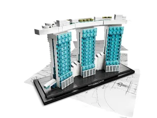 LEGO 21021-1 Marina Bay Sands — 602 pieces, Architecture theme