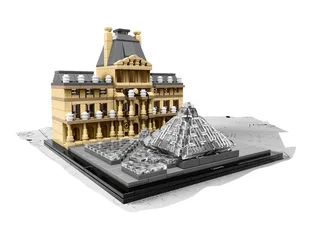 LEGO 21024-1 Louvre — 695 pieces, Architecture theme