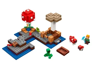 LEGO 21129-1 The Mushroom Island — 247 pieces, Minecraft theme