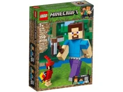 Minecraft Steve BigFig with Parrot - View 2