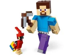Minecraft Steve BigFig with Parrot - View 3