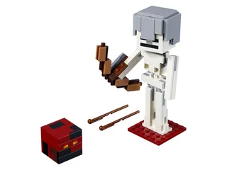 LEGO 21150-1 Minecraft Skeleton BigFig with Magma Cube — 142 pieces, Minecraft theme