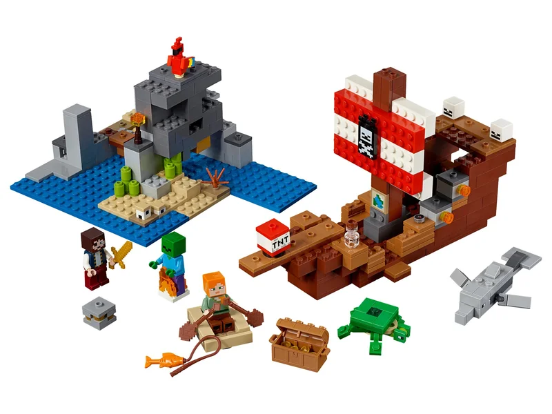 The Pirate Ship Adventure - LEGO Set 21152-1 - 2019