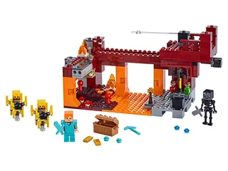 LEGO 21154-1 The Blaze Bridge — 372 pieces, Minecraft theme