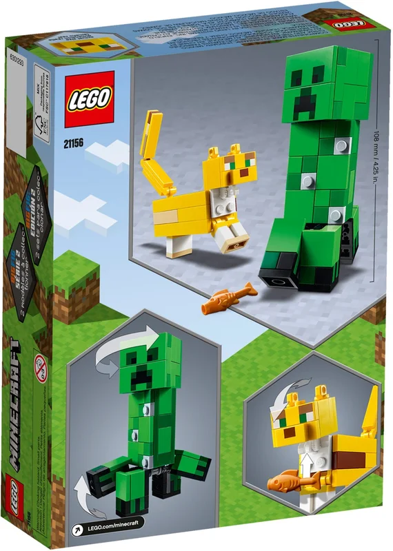 BigFig Creeper and Ocelot - View 5