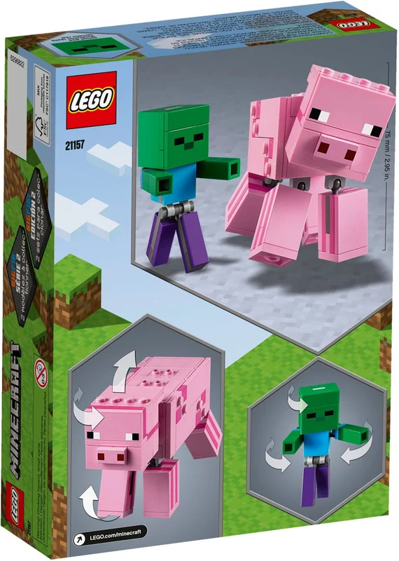 BigFig Pig with Baby Zombie - View 5