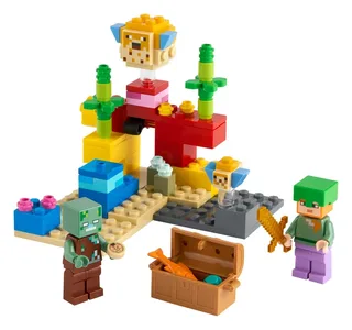 LEGO 21164-1 The Coral Reef — 92 pieces, Minecraft theme