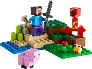 LEGO 21177-1 The Creeper Ambush — 72 pieces, Minecraft theme