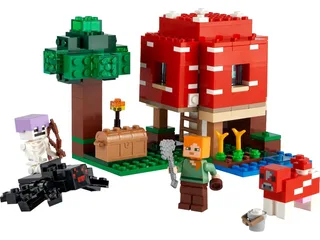 LEGO 21179-1 The Mushroom House — 272 pieces, Minecraft theme