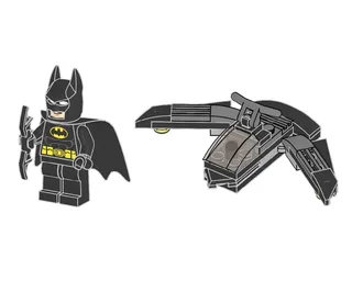 LEGO 212326-1 Batman and Batjet — 34 pieces, Super Heroes DC theme