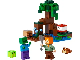 LEGO 21240-1 The Swamp Adventure — 65 pieces, Minecraft theme