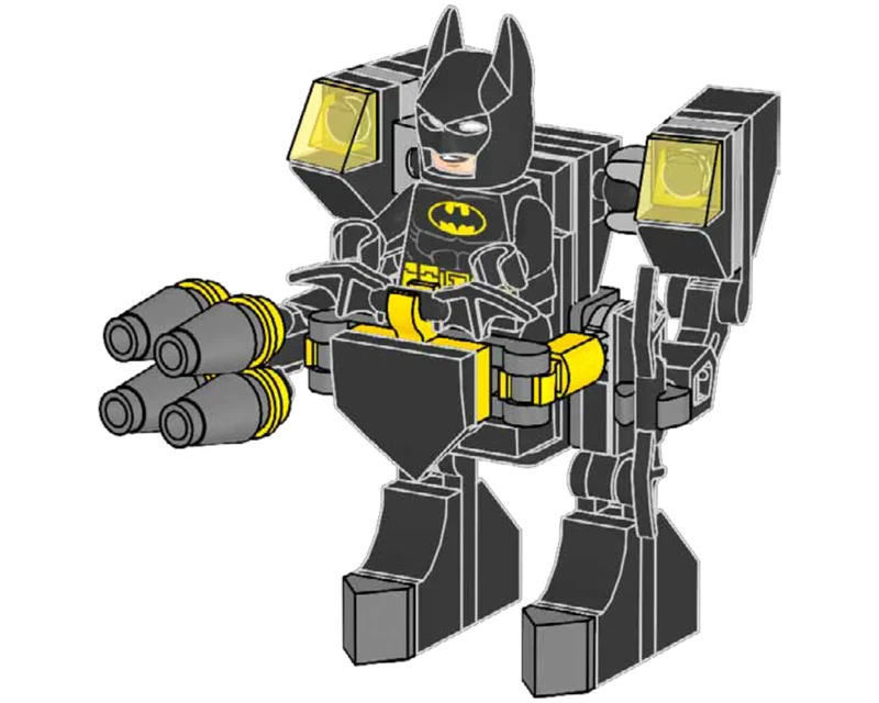 LEGO 212401-1 Batman and Mega Mech — 56 pieces, Super Heroes DC theme
