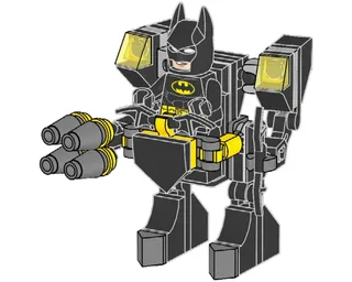 LEGO 212401-1 Batman and Mega Mech — 56 pieces, Super Heroes DC theme