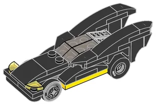 LEGO 212403-1 Batmobile — 48 pieces, Super Heroes DC theme