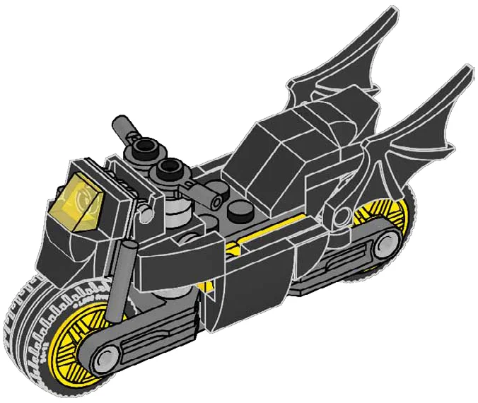 LEGO 212404-1 Batcycle — 49 pieces, Super Heroes DC theme