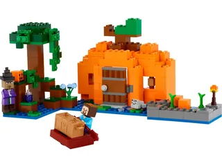 LEGO 21248-1 The Pumpkin Farm — 257 pieces, Minecraft theme