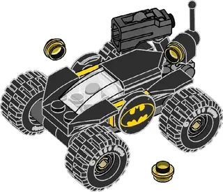 LEGO 212501-1 Off-road Batmobile — 45 pieces, released 2025