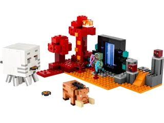 LEGO 21255-1 The Nether Portal Ambush — 352 pieces, Minecraft theme