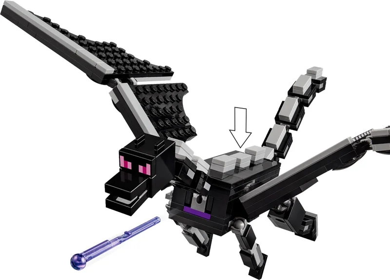 The Ender Dragon and End Ship - View 3