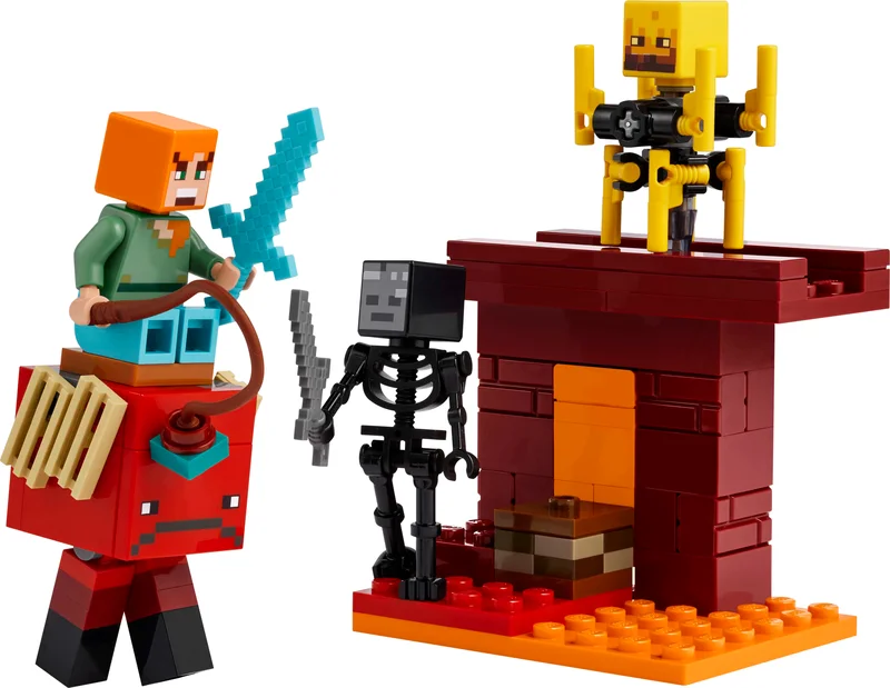 LEGO 21266-1 The Nether Lava Battle — 99 pieces, Minecraft theme