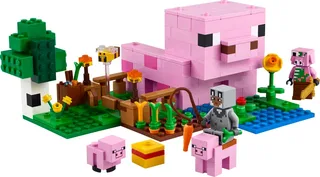 LEGO 21268-1 The Baby Pig House — 238 pieces, Minecraft theme