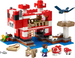 LEGO 21270-1 The Mooshroom House — 500 pieces, Minecraft theme