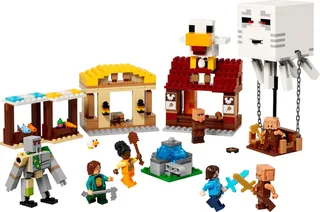 LEGO 21273-1 The Ghast Balloon Village Attack — 555 pieces, Minecraft theme