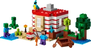LEGO 21275-1 The TNT Jungle House — 287 pieces, Minecraft theme