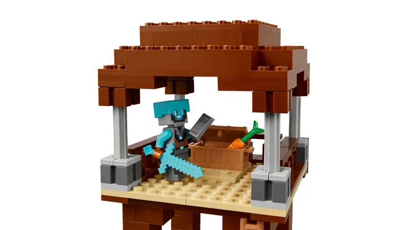 The Pillager Outpost and Ravager - View 5