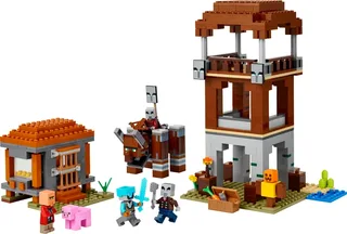 LEGO 21278-1 The Pillager Outpost and Ravager — 665 pieces, Minecraft theme