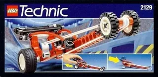 LEGO 2129-1 Blast-Off Dragster — 64 pieces, Technic theme