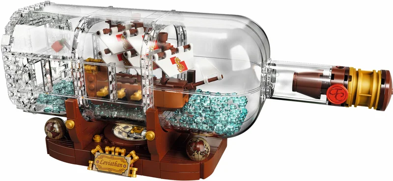 Ship in a Bottle - LEGO Set 21313-1 - 2018