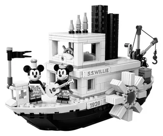 LEGO 21317-1 Steamboat Willie — 751 pieces, LEGO Ideas and CUUSOO theme