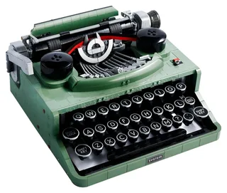 LEGO 21327-1 Typewriter — 2080 pieces, released 2021