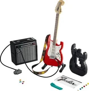 LEGO 21329-1 Fender Stratocaster — 1079 pieces, released 2021