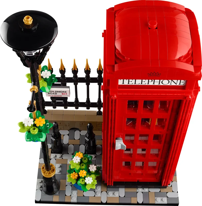 Red London Telephone Box - View 3