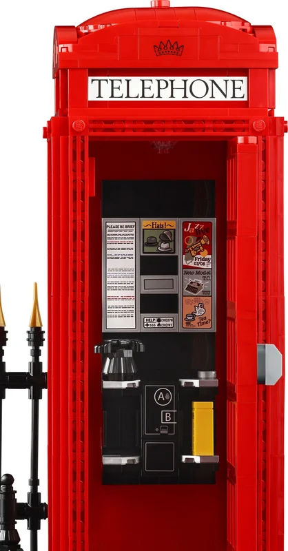 Red London Telephone Box - View 5