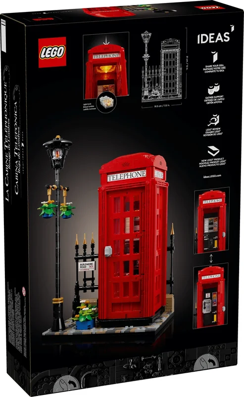 Red London Telephone Box - View 7