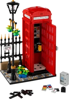 LEGO 21347-1 Red London Telephone Box — 1460 pieces, LEGO Ideas and CUUSOO theme