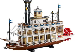 LEGO 21356-1 River Steamboat — 4090 pieces, LEGO Ideas and CUUSOO theme