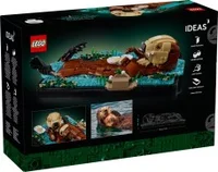 Floating Sea Otters - View 2