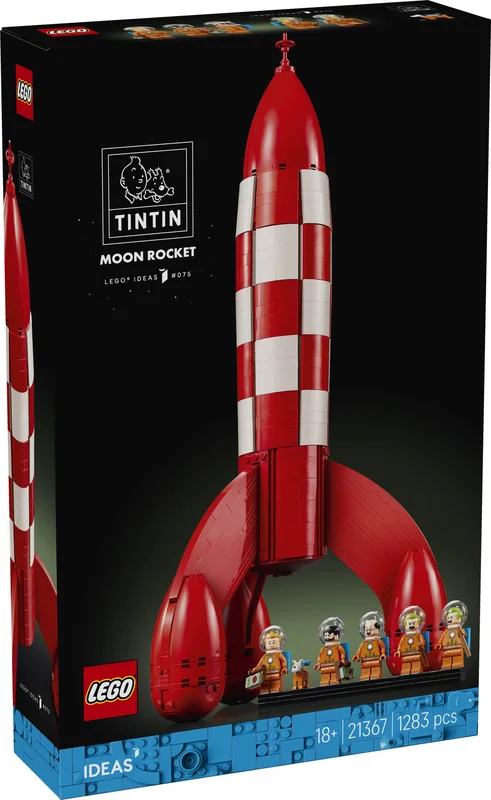 Tintin Moon Rocket - View 2