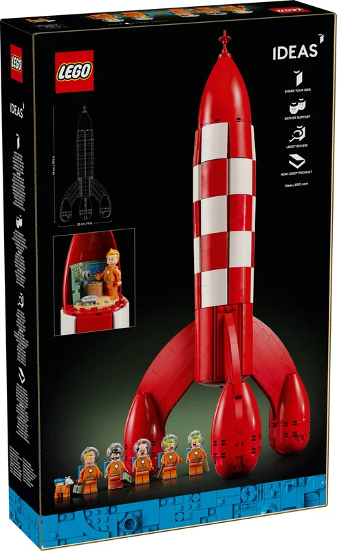 Tintin Moon Rocket - View 3