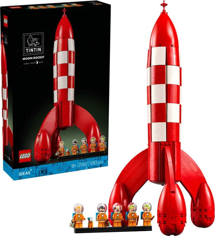 Tintin Moon Rocket - View 4