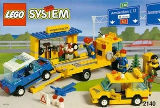 LEGO 2140-1 ANWB Roadside Assistance Crew — 264 pieces, released 1996